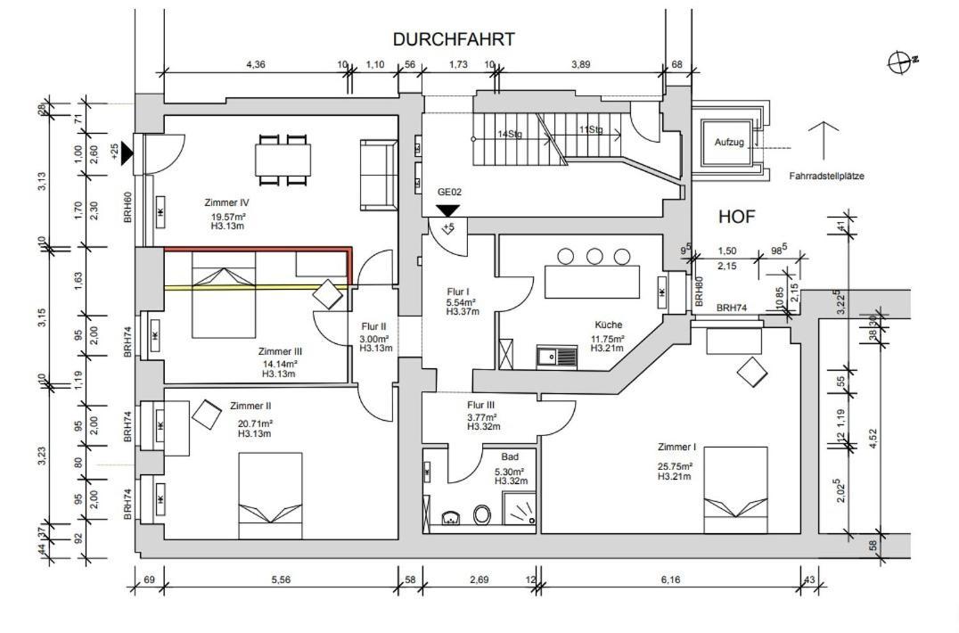 4-Zi Urban Design 120M² Brandnew 200Mbit Lägenhet Berlin Exteriör bild